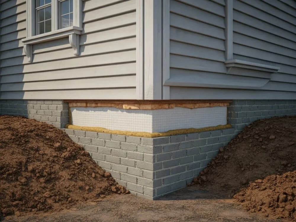 Jak ocieplić fundament styropianem, aby uniknąć problemów z wilgocią