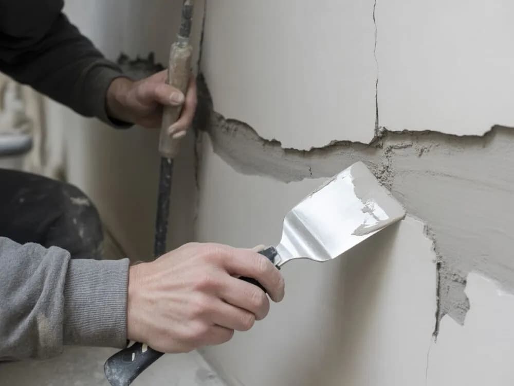 Czym wypełnić głębokie pęknięcia w ścianie, aby uniknąć problemów?